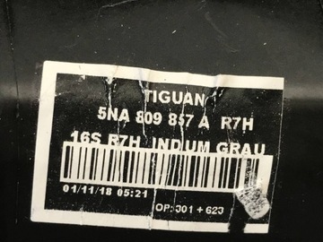 фото thumb №5, Volkswagen tiguan 2016 кришка заливання пального 5na809857