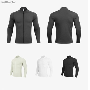 Healthvictor Дышащая спортивная толстовка с длинными рукавами