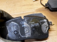 фото thumb №14, Комплект тормозные диски тормозные колодки тормозные перед land rover defender ii l663