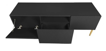 ТВ ШКАФ ТВ СТОЛИК ТВ комод полка MAT BLACK 150 см NICOLE