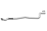 фото thumb №2, Гасник r середня ford ka 1.3 kat 96-2000 starline