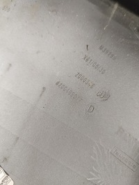 фото thumb №11, Решётка радиатора решётка радиатора бампера renault kangoo 2 ii 2008-2013 цвет o389 8200499017d