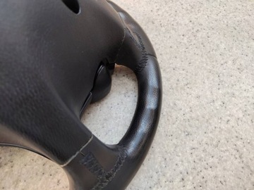 фото thumb №11, Руль кожа кожаный mercedes sl r230 w230 подушка комплект