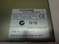 Блок керування дисплея lcd 16.5 cm підсилювач alpine tme-m750 Недорого, фото thumb