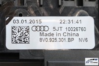 фото thumb №6, Audi a3 панель переключатели кнопки кнопка света аварийных 8v0925301b