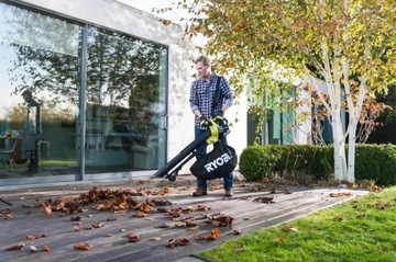 Аккумуляторный пылесос для листьев RYOBI OBV18 18V
