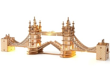 3D Пазл Деревянная Модель БАШЕННЫЙ МОСТ