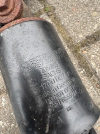 Замок амортизатор подвеска кабины mercedes atego 3 e6 Оригинал, фото thumb