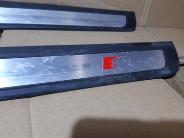 фото thumb №10, Audi s5 планка планки порогова права ліва перед 8t0853373 8t0853374