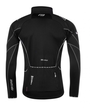 FORCE X70 KURTKA ROWEROWA WIATRÓWKA CZARNA ROZ M