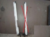 фото thumb №1, Volvo v70 xc70 07- ліва напрямна напрямна багажника