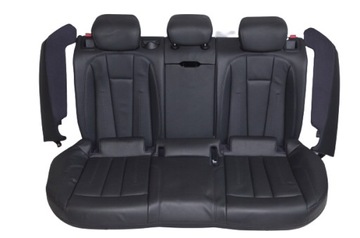 фото thumb №6, Audi a4 8w чёрная кожа комплект сидений обшивки