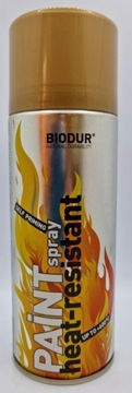 SPRAY Farba na kaloryfery piece kominki ZŁOTY