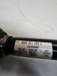 Приводной вал правый  задняя audi a4 b9 рестайлинг  8w0501204j в Украине, фото thumb