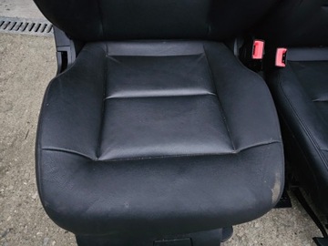 фото thumb №15, Сидіння шкіряні чорні kpl підігрів гарний mercedes e-klasa w212 sedan