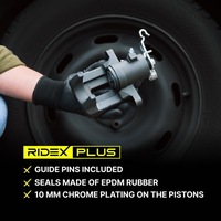 фото thumb №10, Ridex plus 78b0037p супорт гальмівний перед ліва do vw golf vi 5k1