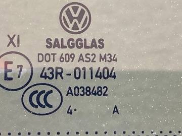 фото thumb №3, Скло кузовна права vw passat b8 універсал as2