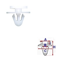 фото thumb №1, Клипса расширители крыльев romix company c60317 c