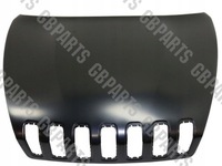 фото thumb №1, Капот крышка двигателя алюминий jeep cherokee kl 2014-