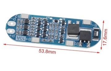 PCM BMS 3S 12,6 В 10 А Защита зарядного устройства 0035
