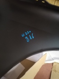 фото thumb №11, Крила лівий перед mercedes s- klasa w220 kol. 816