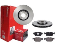 фото thumb №1, Гальмівні диски гальмівні колодки brembo перед citroen c5 iii c6 340mm