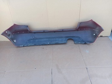 фото thumb №12, Бампер зад mercedes a-klasa w169 рестайлінг 08-12 колір 589 червоний