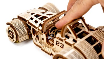 3D Пазл Деревянная Модель Родстера - Wooden.City