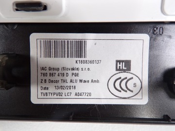 фото thumb №8, 760867419d планка dekor ambiente dynaudio лівий зад vw touareg 2018+