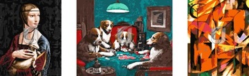 ЖИВОПИСЬ ПО ЦИФРАМ набор 40*80см U-PAINTER