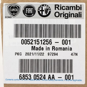 фото thumb №8, Клема ducato 2,3 jtd мінусова 52151256 євро 6 2021