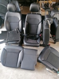 фото thumb №1, Mercedes w166 gle сиденье кожа заднее сиденье ele полукожа