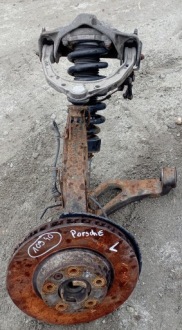 фото thumb №1, Porsche cayenne 4.5 поворотний кулак перед ліва