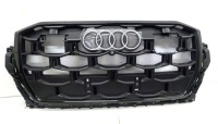 фото thumb №1, Решётка радиатора nowe q7 4m 2024r s-line чёрный mat pod радар 4m0853651bd