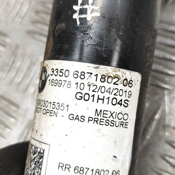 фото thumb №7, Bmw x3 g01 2019 ліва сторона амортизатор задній