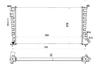 фото thumb №1, Nrf радиатор citroen wody berlingo 1,9d 98- dw8 n