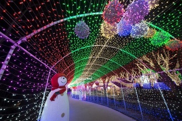 Подсветка елки 50 M 500 LED синий