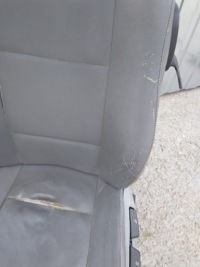 фото thumb №7, Bmw e46 coupe lift сиденья заднее сиденье кожа серая gb kpl