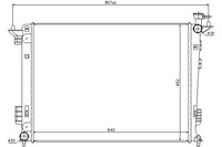 фото thumb №1, Nissens радіатор двигуна hyundai ix35 kia sportag