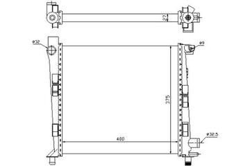 фото thumb №11, Радіаторів двигуна mercedes a-class w 168 97- a 140