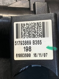 фото thumb №7, Замок зажигания ключ вкладка fiat bravo ii 51793869 wwa