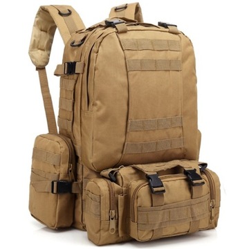 PLECAK TAKTYCZNY TURYSTYCZNY WOJSKOWY SURVIVAL 50L