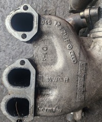 фото thumb №4, Колектор всмоктуючий з радіатор вихлопних газів egr vw polo 9n