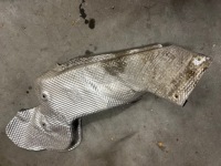 Купить Лист накладка тепловая mercedes g63 amg w463 рестайлинг, фото thumb