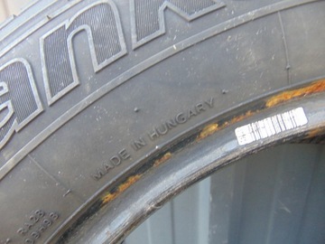 пара летних шин 16 16C 205/65/16c 205/65 HANKOOK RADIAL