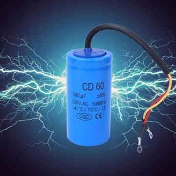 Коммутирующий конденсатор CQ CD60 250 В 300 мкФ Трансмиссия