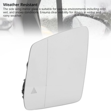 фото thumb №7, Передние левая зеркало задние szklanie a1668100219 з підігрівом боковые us