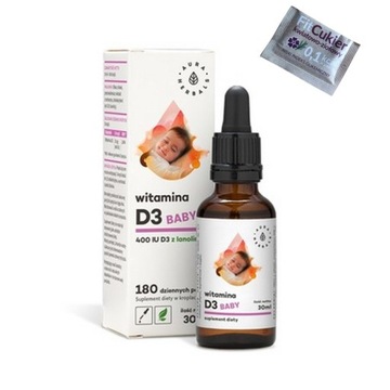 ВИТАМИН D3 ДЛЯ ДЕТЕЙ baby Aura Herbals 30 капель