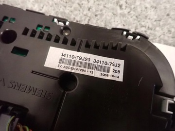 фото thumb №6, Suzuki sx4 fiat sedici 06-13 m16a 1.6 прилади спідометр  набір