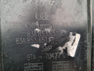 фото thumb №10, Решітка радіатора решітка бампера audi q2 s-line 83a853651e оригінал